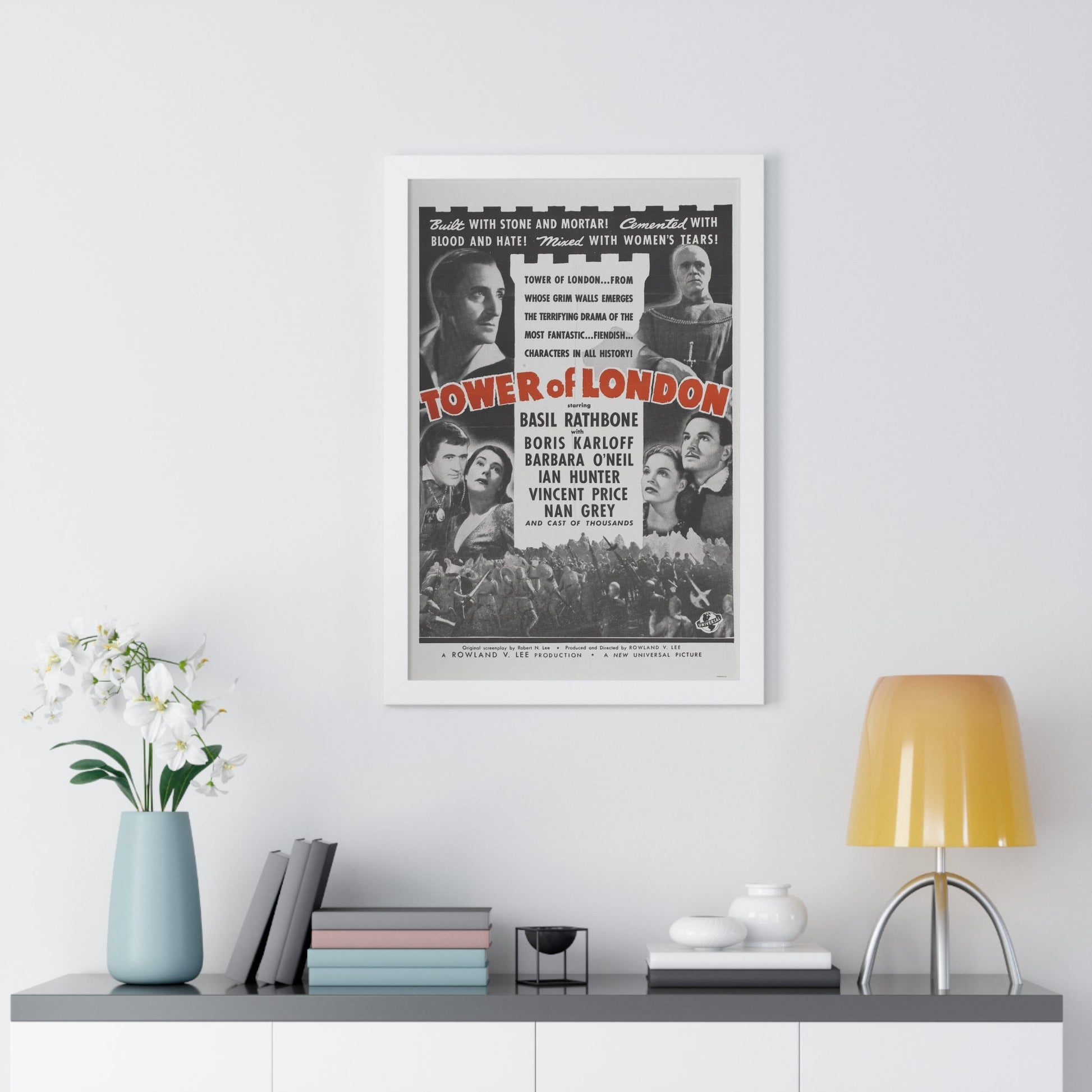 TOWER OF LONDON 1939 - Framed Movie Poster-The Sticker Space