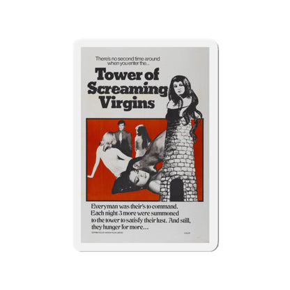 TOWER OF SCREAMING VIRGINS 1968 Movie Poster - Refrigerator Magnet