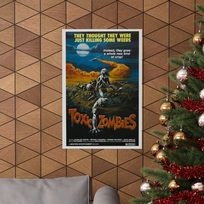 TOXIC ZOMBIES 1980 - Paper Movie Poster-The Sticker Space