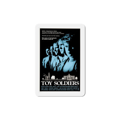 Toy Soldiers 1991 Movie Poster Die-Cut Magnet-5" x 5"-The Sticker Space