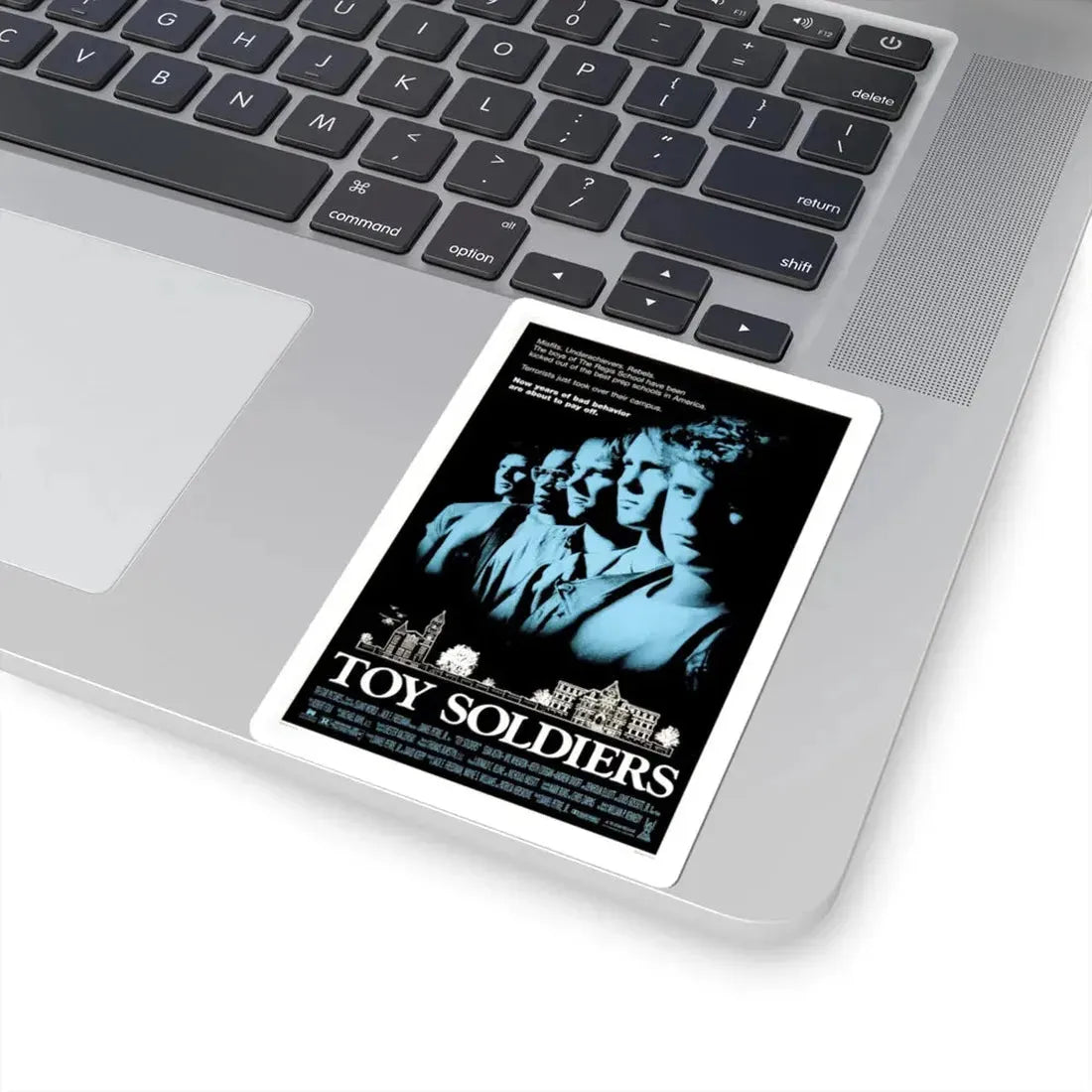 Toy Soldiers 1991 Movie Poster - STICKER Vinyl Kiss-Cut Decal - The Sticker Space