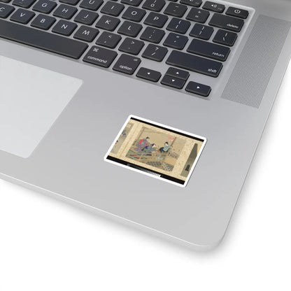 Toyohara Kunichika - Artisans, Beauties, and Annual Events - 1874 v10 - STICKER Vinyl Kiss-Cut Decal