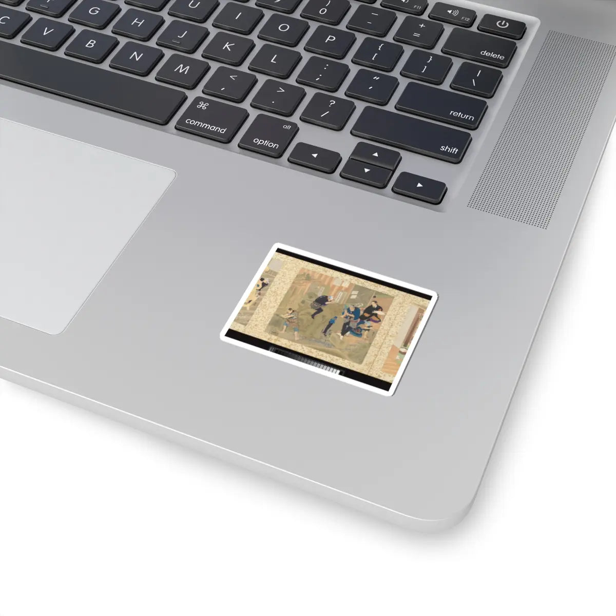 Toyohara Kunichika - Artisans, Beauties, and Annual Events - 1874 v19 - STICKER Vinyl Kiss-Cut Decal