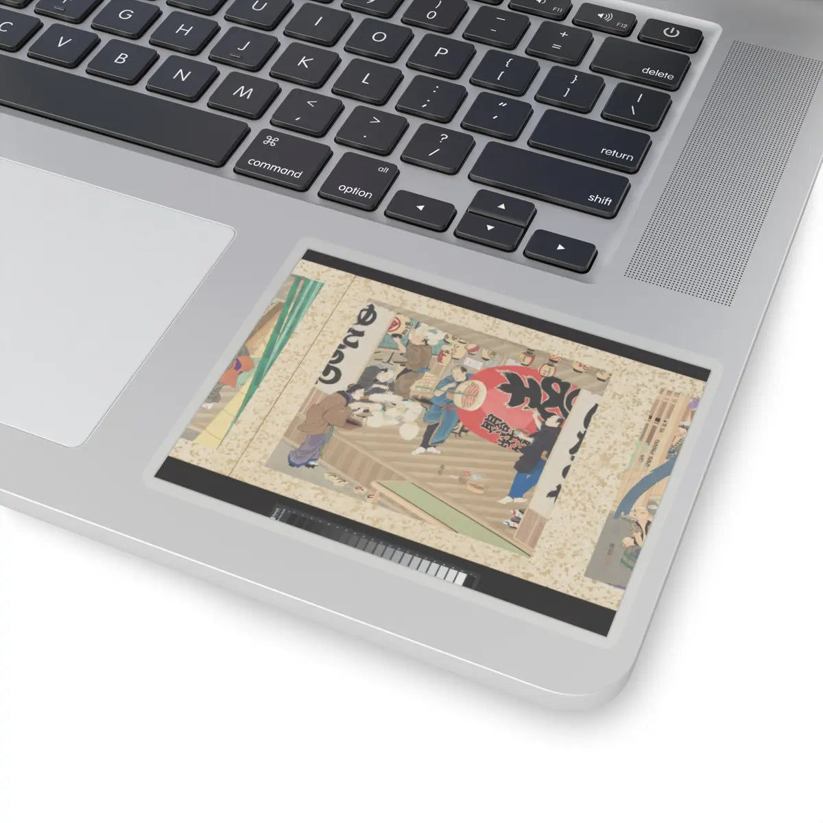 Toyohara Kunichika - Artisans, Beauties, and Annual Events - 1874 v26 - STICKER Vinyl Kiss-Cut Decal