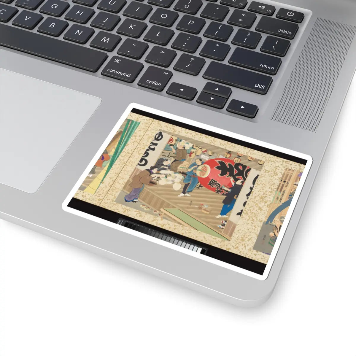 Toyohara Kunichika - Artisans, Beauties, and Annual Events - 1874 v26 - STICKER Vinyl Kiss-Cut Decal