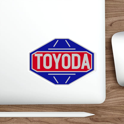 Toyota TOYODA Car Logo STICKER Vinyl Die-Cut Decal-The Sticker Space