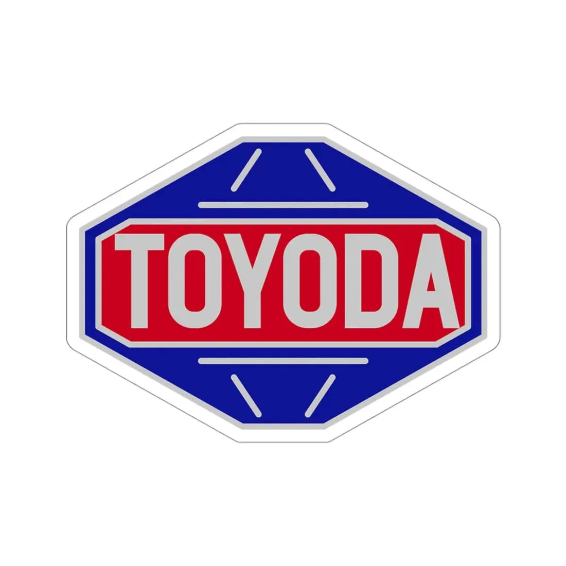 Toyota TOYODA Car Logo STICKER Vinyl Die-Cut Decal 3 Inch - The Sticker Space
