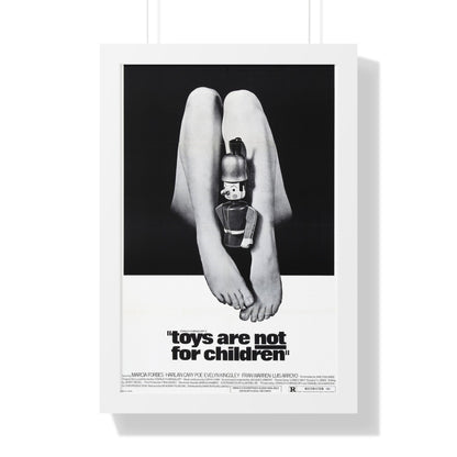 TOYS ARE NOT FOR CHILDREN 1972 - Framed Movie Poster-16″ x 24″-The Sticker Space