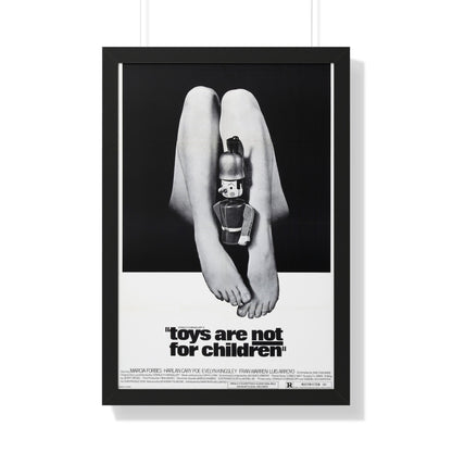 TOYS ARE NOT FOR CHILDREN 1972 - Framed Movie Poster-20" x 30"-The Sticker Space