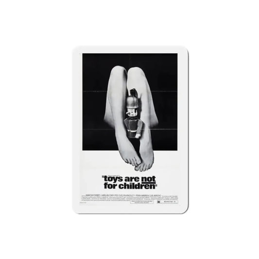 Toys Are Not for Children 1972 Movie Poster Refrigerator Magnet 2 Inch - The Sticker Space