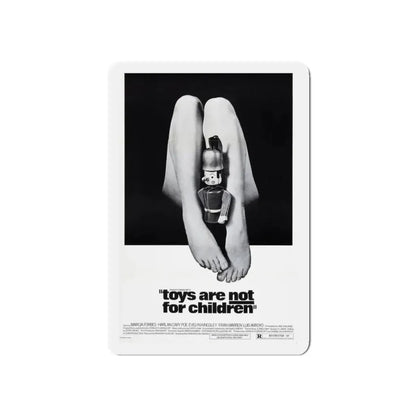 TOYS ARE NOT FOR CHILDREN 1972 Movie Poster - Refrigerator Magnet 5 Inch Die-Cut - The Sticker Space