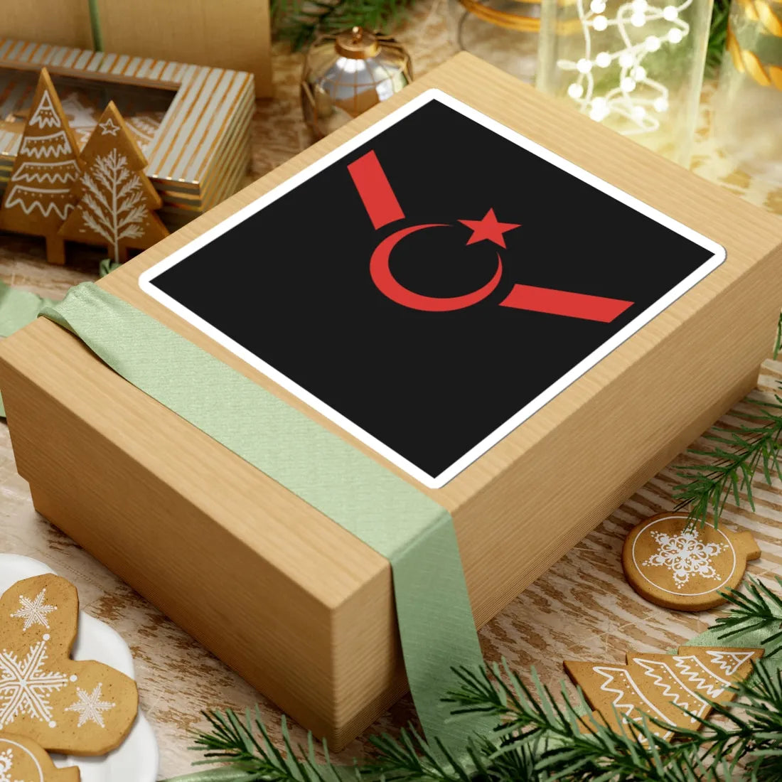 TR Armed Forces OR4b (Turkey) (Military Rank) STICKER Vinyl Kiss-Cut Decal - The Sticker Space