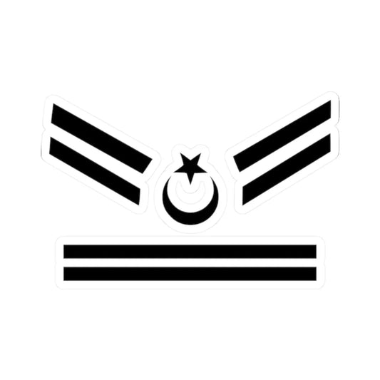 TR Navy OR5a (Turkey) (Military Rank) STICKER Vinyl Kiss-Cut Decal 2 Inch White - The Sticker Space
