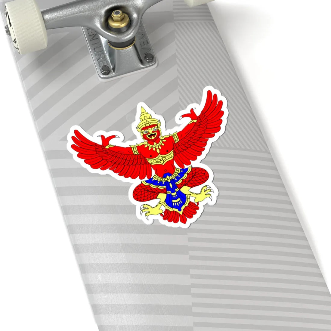 Tra Krut (Thailand) (Coat of Arms) STICKER Vinyl Kiss-Cut Decal - The Sticker Space