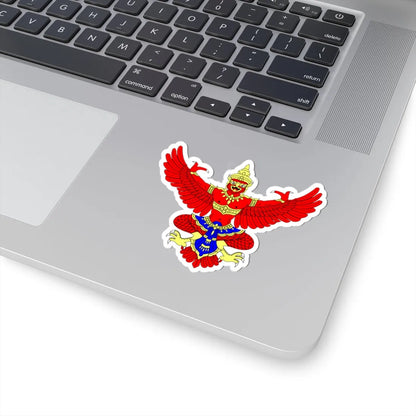 Tra Krut (Thailand) (Coat of Arms) STICKER Vinyl Kiss-Cut Decal - The Sticker Space