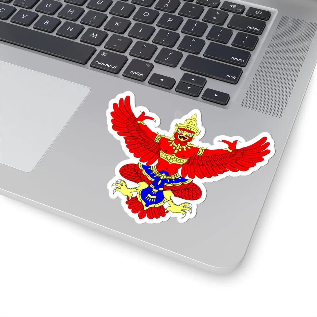 Tra Krut (Thailand) (Coat of Arms) STICKER Vinyl Kiss-Cut Decal - The Sticker Space