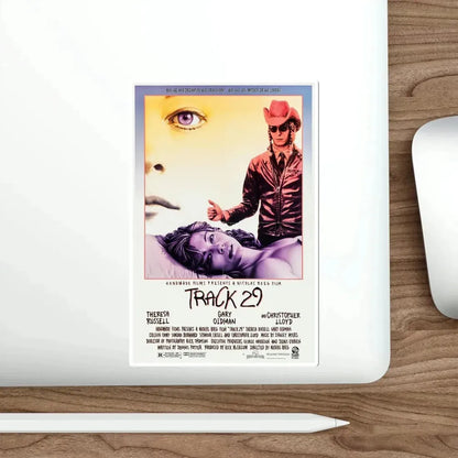 Track 29 1988 Movie Poster STICKER Vinyl Die-Cut Decal - The Sticker Space