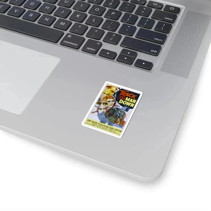 Track the Man Down 1955 Movie Poster - STICKER Vinyl Kiss-Cut Decal - The Sticker Space