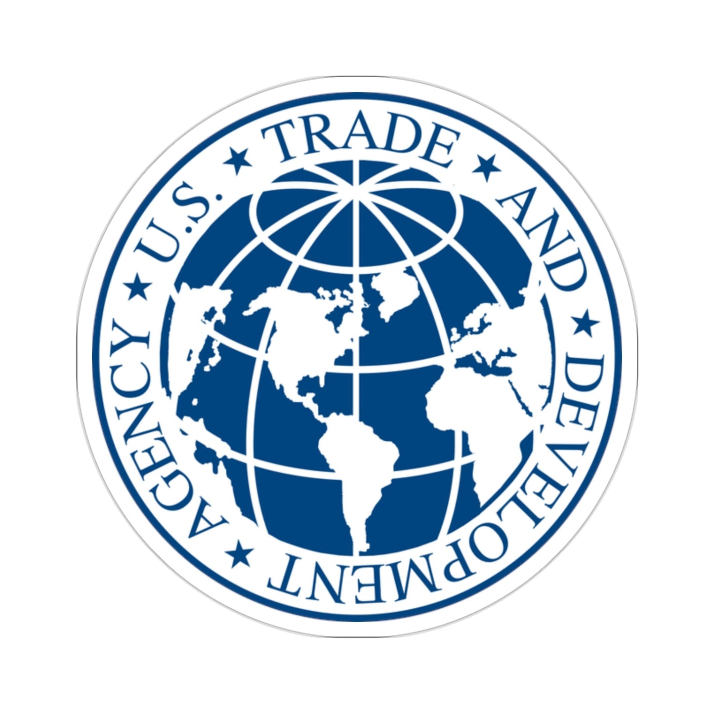 Trade and Development Agency STICKER Vinyl Die-Cut Decal-2 Inch-The Sticker Space