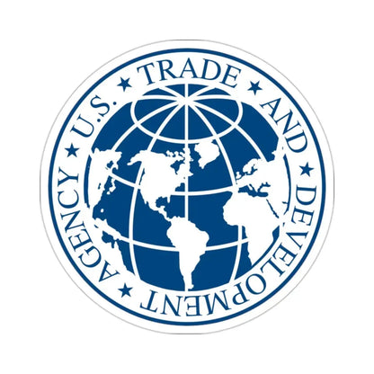 Trade and Development Agency STICKER Vinyl Die-Cut Decal 2 Inch - The Sticker Space