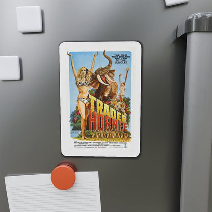 TRADER HORNEE 1970 Movie Poster - Refrigerator Magnet