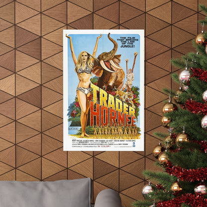 TRADER HORNEE 1970 - Paper Movie Poster-The Sticker Space