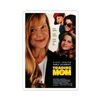 Trading Mom 1994 Movie Poster STICKER Vinyl Die-Cut Decal 2 Inch - The Sticker Space
