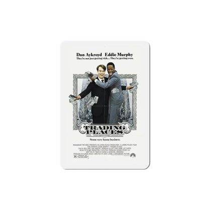 Trading Places 1983 Movie Poster Refrigerator Magnet 3 Inch - The Sticker Space