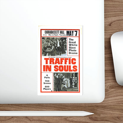 TRAFFIC IN SOULS 1913 Movie Poster STICKER Vinyl Die-Cut Decal-The Sticker Space