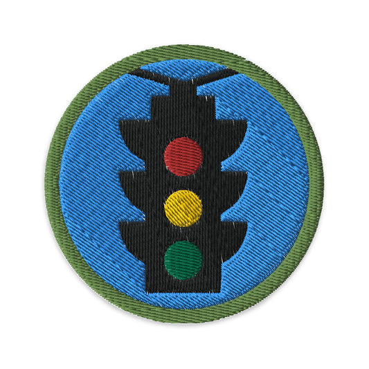 Traffic Safety (Boy Scouts Merit Badge) Embroidered Patch-The Sticker Space