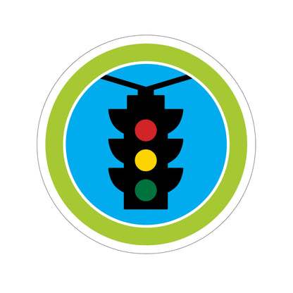 Traffic Safety (Boy Scouts Merit Badge) STICKER Vinyl Die-Cut Decal-6 Inch-The Sticker Space