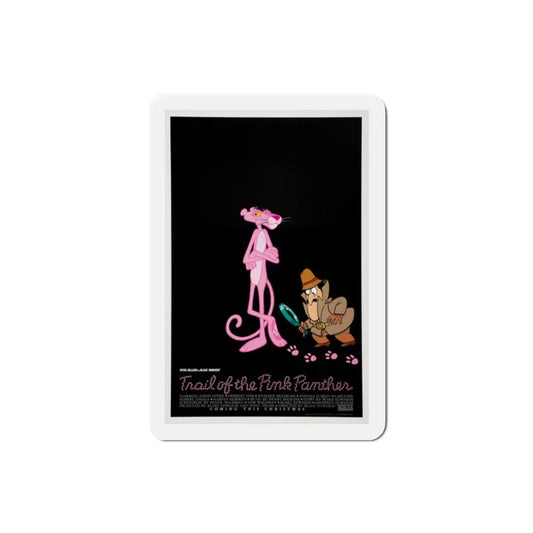 Trail of the Pink Panther 1982 Movie Poster Refrigerator Magnet 2 Inch - The Sticker Space