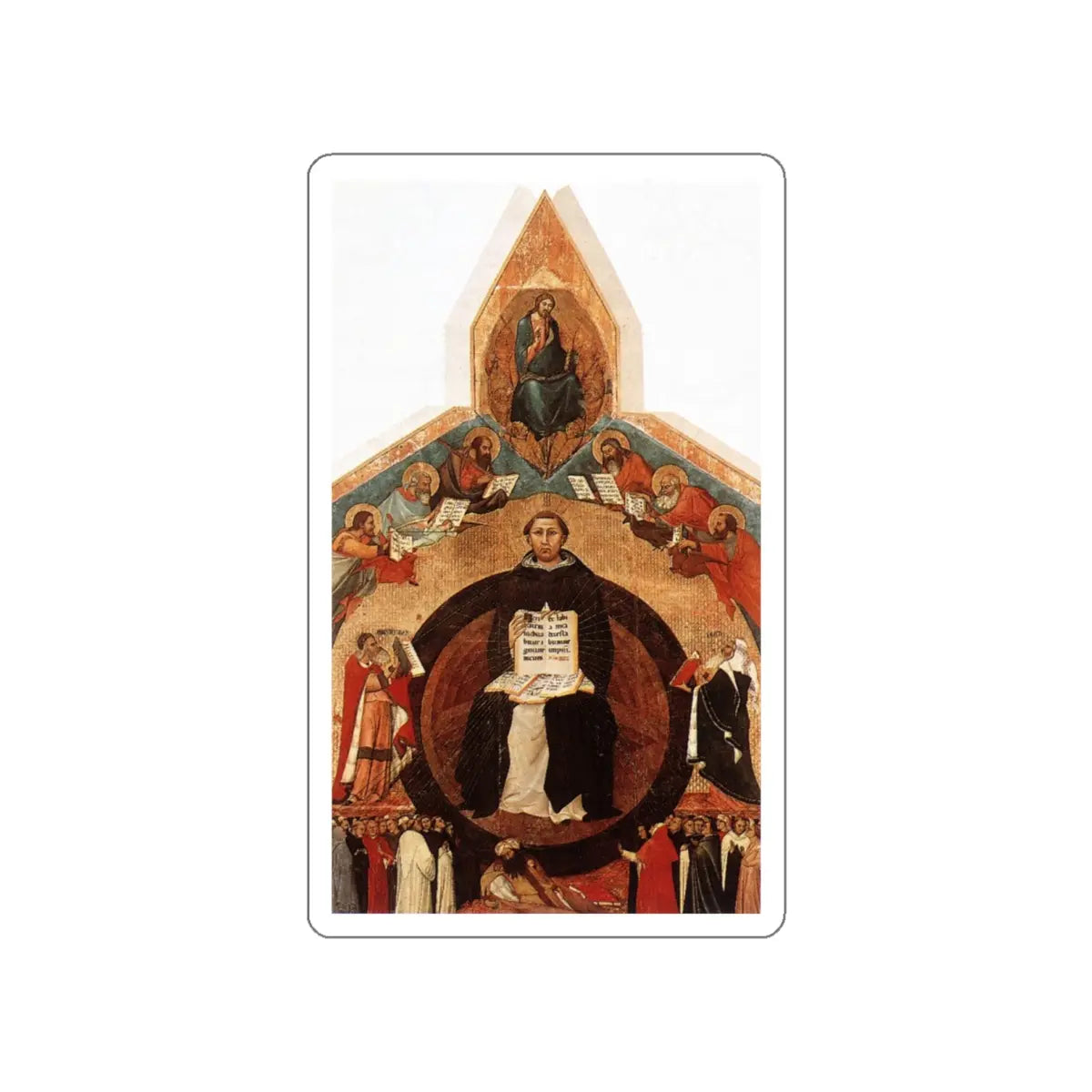 SKU:11348872269447347040 Sticker types:White Shape:Die-Cut Sizes:4" × 4"