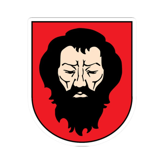 Trakai Lithuania CoA (Lithuania) (Coat of Arms) STICKER Vinyl Kiss-Cut Decal 2 Inch White - The Sticker Space