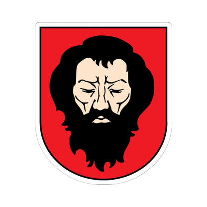 Trakai Lithuania CoA (Lithuania) (Coat of Arms) STICKER Vinyl Kiss-Cut Decal 6 Inch White - The Sticker Space