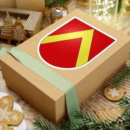 Trans-coat of arms (Switzerland) (Coat of Arms) STICKER Vinyl Kiss-Cut Decal - The Sticker Space