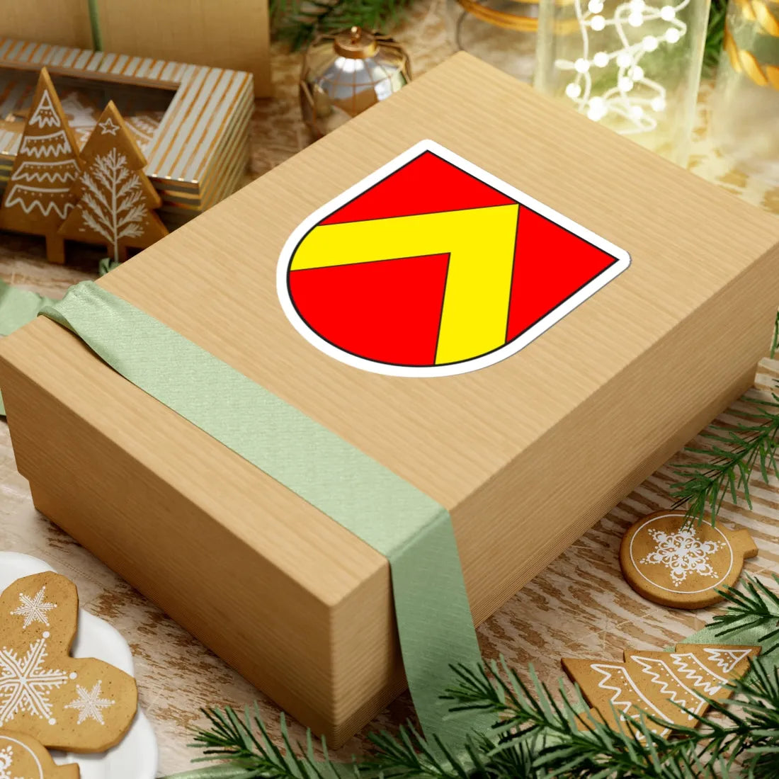 Trans wappen (Switzerland) (Coat of Arms) STICKER Vinyl Kiss-Cut Decal - The Sticker Space