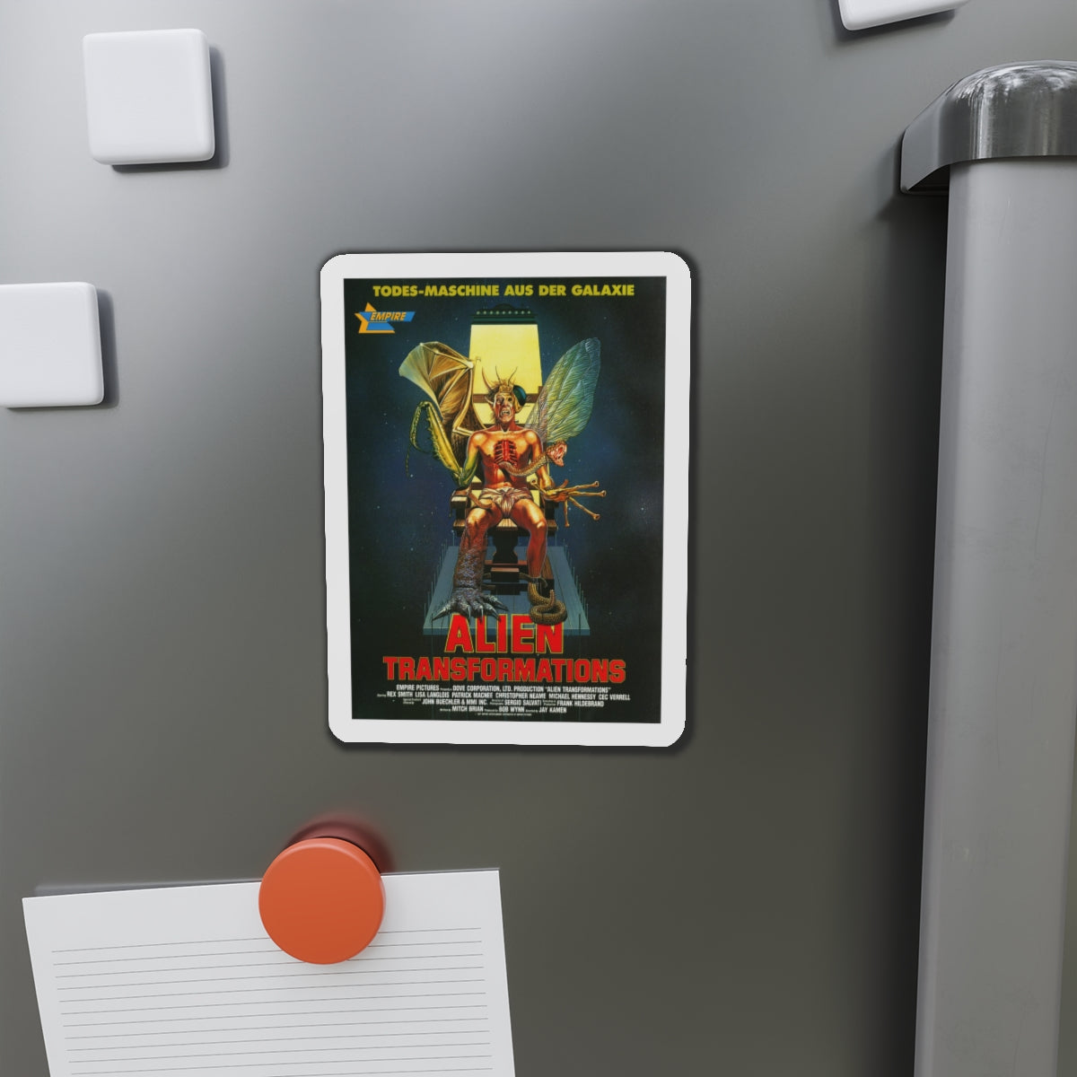 TRANSFORMATIONS 1988 Movie Poster - Refrigerator Magnet