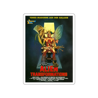 TRANSFORMATIONS 1988 Movie Poster STICKER Vinyl Die-Cut Decal 2 Inch - The Sticker Space
