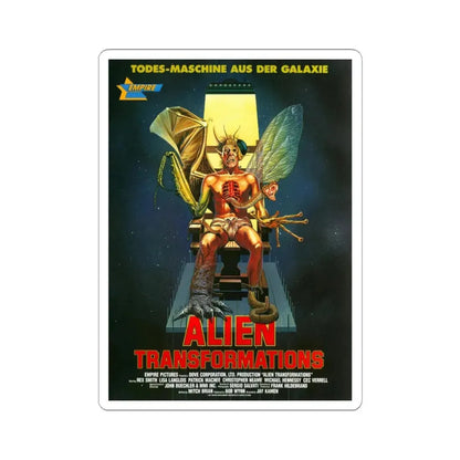 TRANSFORMATIONS 1988 Movie Poster - STICKER Vinyl Kiss-Cut Decal 3 Inch White - The Sticker Space