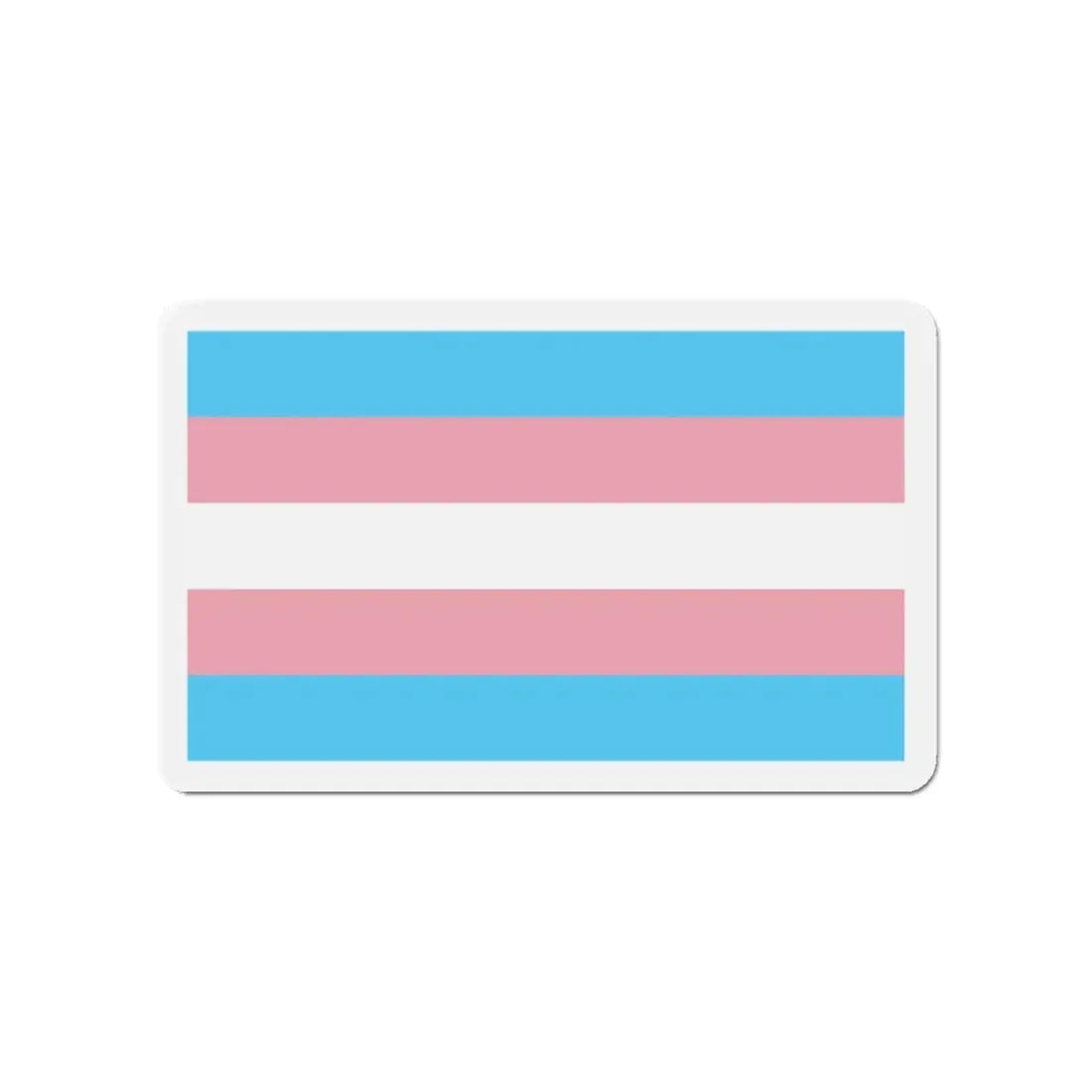 Transgender Pride Flag - Refrigerator Magnet 4 Inch - The Sticker Space