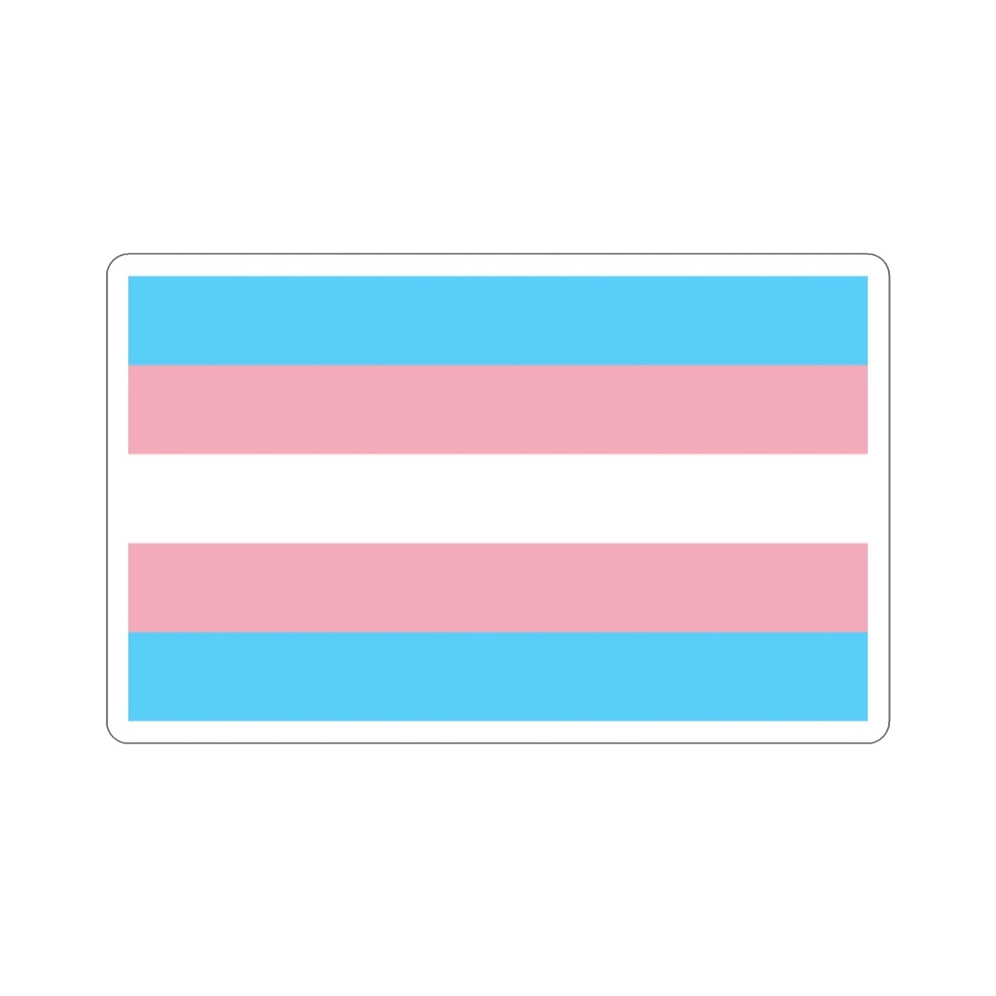 Transgender Pride Flag STICKER Vinyl Die-Cut Decal-2 Inch-The Sticker Space