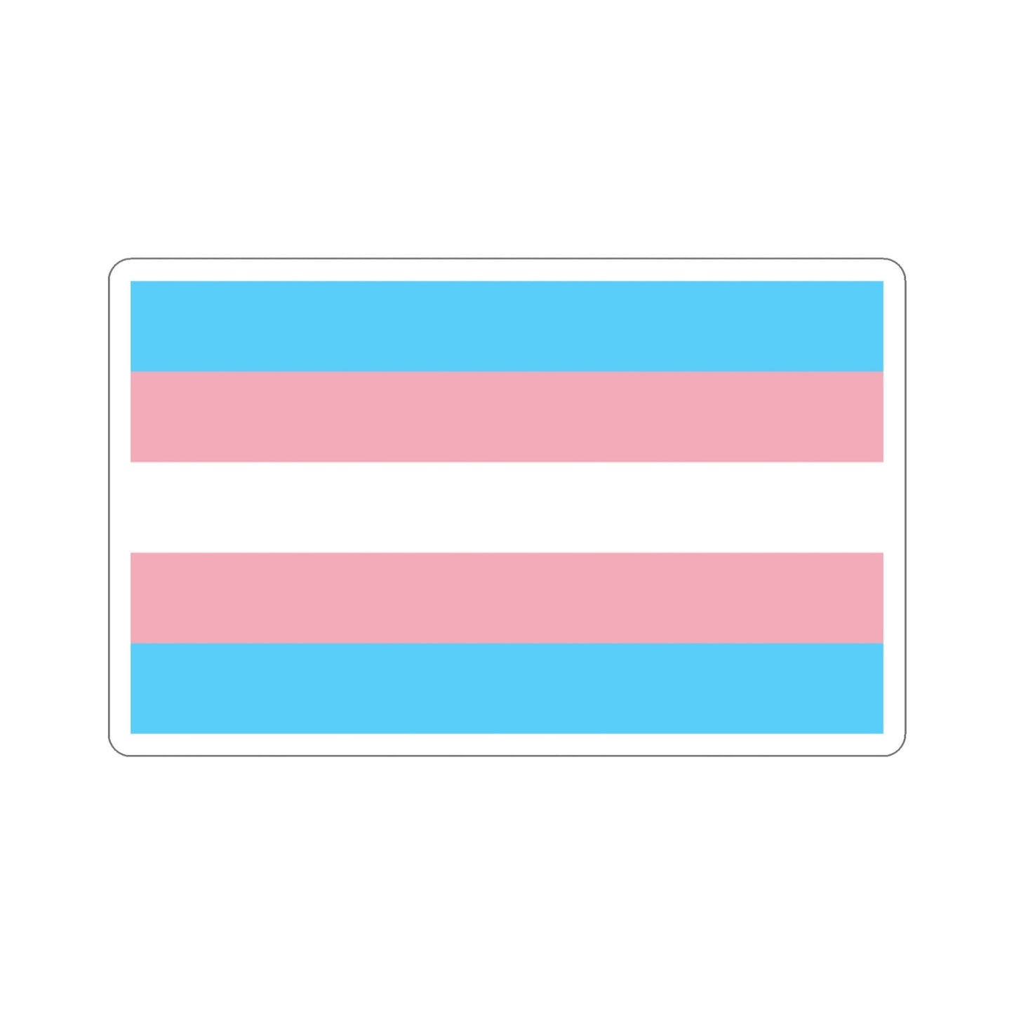 Transgender Pride Flag STICKER Vinyl Die-Cut Decal-3 Inch-The Sticker Space