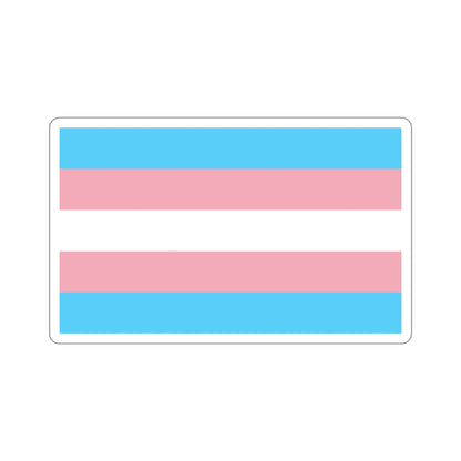 Transgender Pride Flag STICKER Vinyl Die-Cut Decal-4 Inch-The Sticker Space