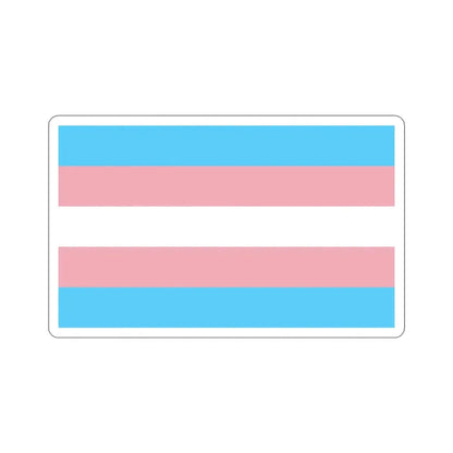 Transgender Pride Flag STICKER Vinyl Die-Cut Decal 4 Inch - The Sticker Space