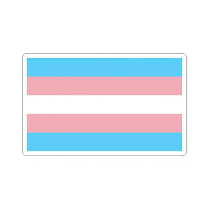 Transgender Pride Flag STICKER Vinyl Die-Cut Decal 4 Inch - The Sticker Space