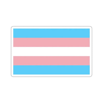 Transgender Pride Flag STICKER Vinyl Die-Cut Decal 5 Inch - The Sticker Space