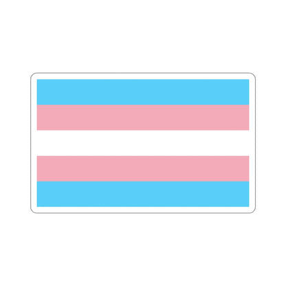 Transgender Pride Flag STICKER Vinyl Die-Cut Decal-6 Inch-The Sticker Space