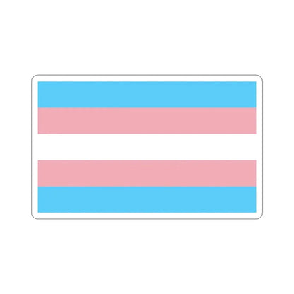 Transgender Pride Flag STICKER Vinyl Die-Cut Decal 6 Inch - The Sticker Space