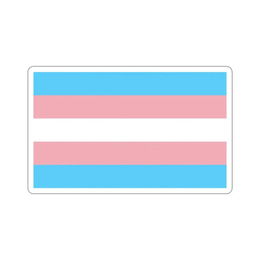 Transgender Pride Flag STICKER Vinyl Die-Cut Decal 6 Inch - The Sticker Space
